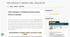 Desktop Screenshot of kingpoker.org
